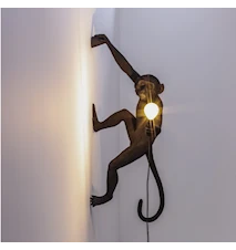 Monkey Lamp Buiten Hangend Rechts Zwart