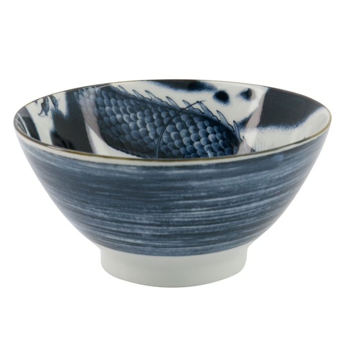 Japonism Dragon Tendon Kulho 17,8 x 8,8 cm Musta/Sininen