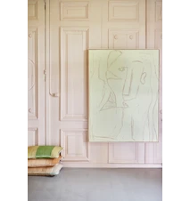 Abstrakt maleri Visage 120 x 160 cm