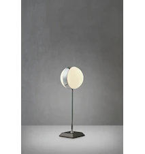 Circle Bordslampa Grå/Krom/Vit