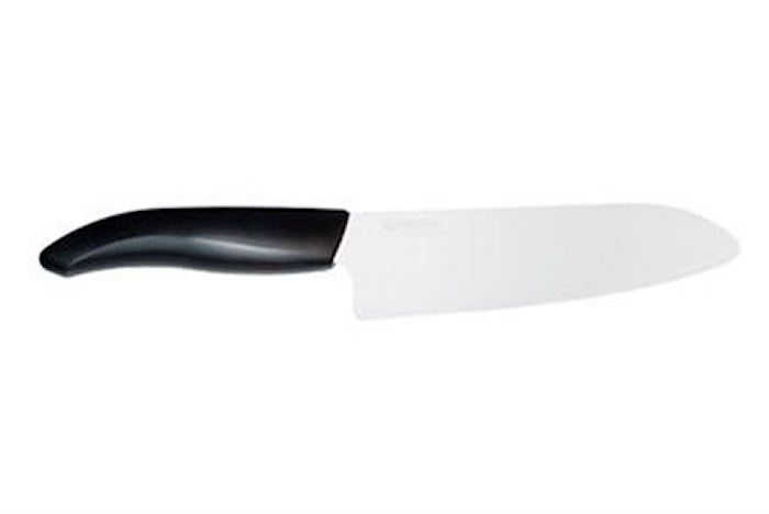 Couteau de chef en céramique à lame blanche 16 cm
