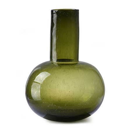 Green Glas Vase L