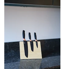 Messerständer Magnet Bambus