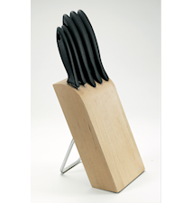 Essential Knife block with 5 knives