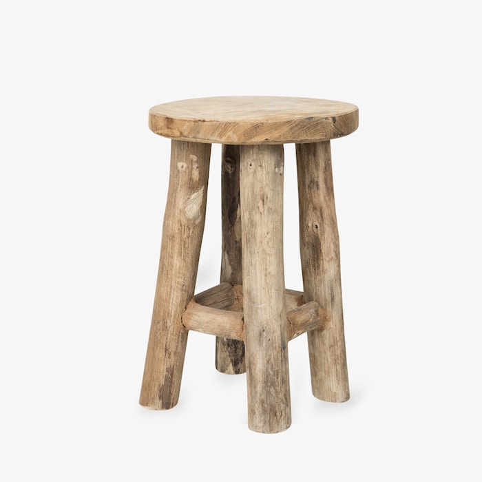 Piedestal 27x20 cm Teak Natur