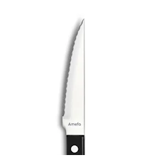 Pizza Noir grillkniv 6-pakning, svart