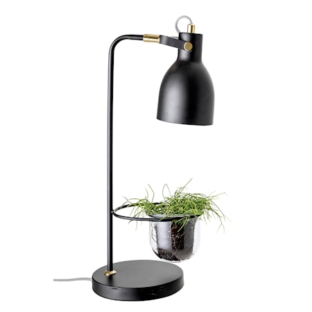 Bordlampe Black Metal