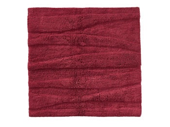 Bademåtte Maroon Flow 65×65 cm