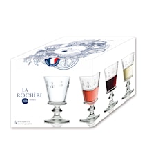 Abeille Geschenk-Set Weinglas 24 cl 4er-Pack Transparent