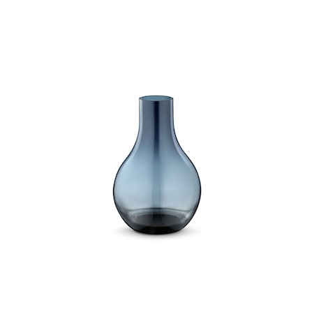 Vase bleu 14,8 cm en verre Cafu