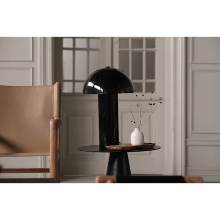 Faro Lenestol Teak/Skinn Sienna Brown