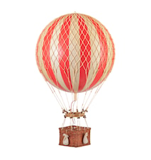 Jules Verne Luftballong 70 cm Rød
