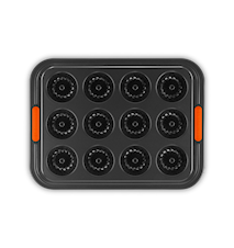 Non-Stick Mini Sockerkaksform Svart