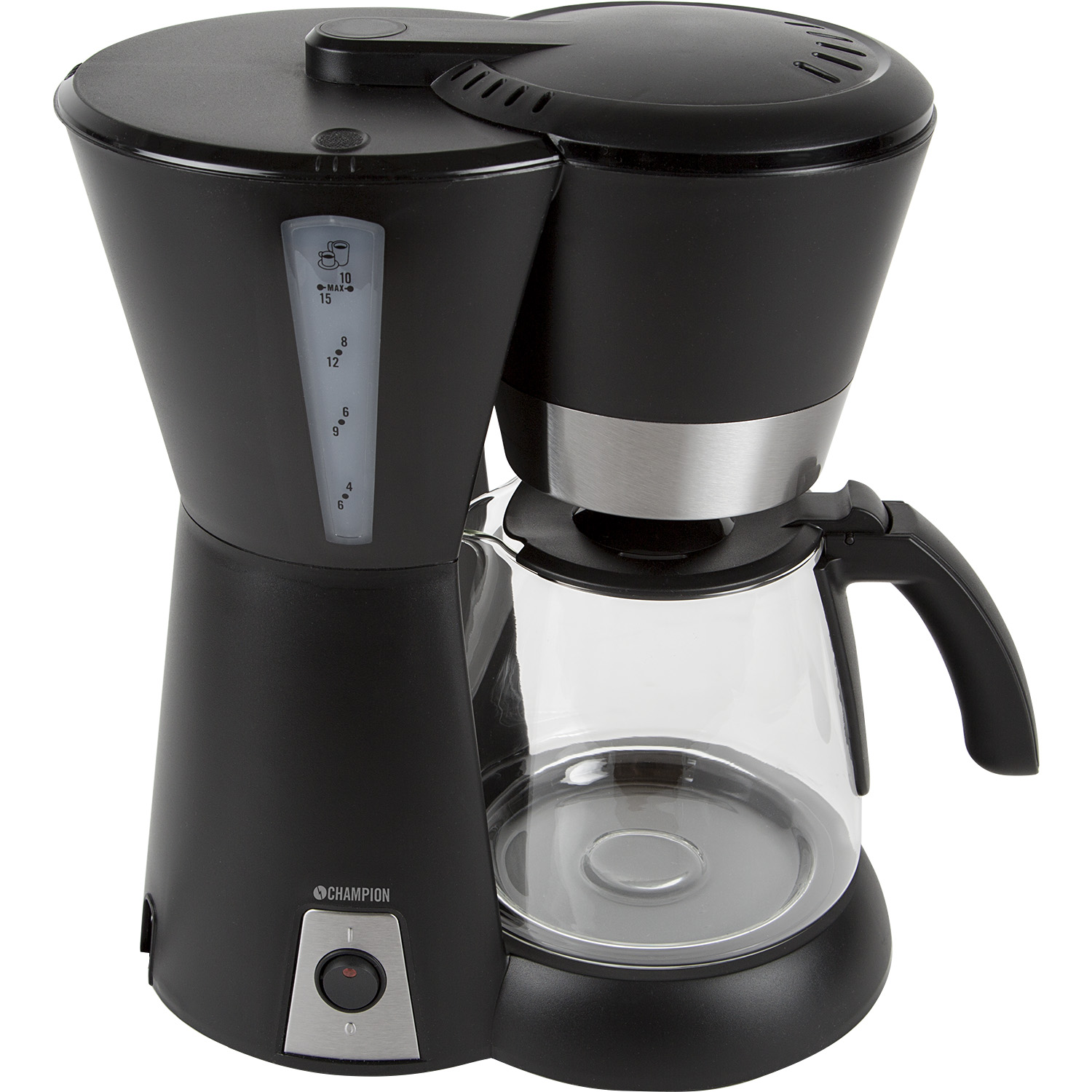 Kaffebryggare med Svängbart Lock Svart Kaffebryggare med Svängbart Lock Svart