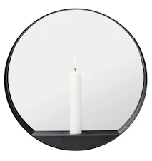 Glim Ljusstake och Spegel Rund