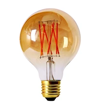 Elect LED Filament Globe Gold 80mm