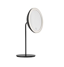 Espejo de mesa Negro 5 x lupa y luz