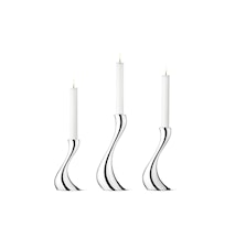 Cobra Candle Stick Medium 3 pack Stainless Steel