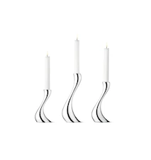 Cobra Candle Stick Medium 3 pack Stainless Steel