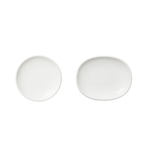 Petites assiettes blanches Raami - par 2