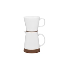 Maku Duo Keramik kaffekanna och filter set