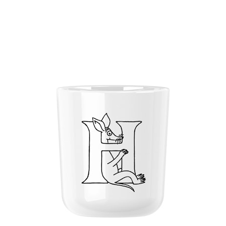 H Moomin ABC Mugg 20 cl Vit