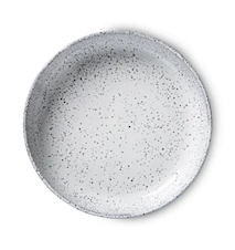 Gradient ceramics dyptallerken 21,5 cm sett med 2, krem