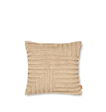 Crease Wool Kudde Light Sand
