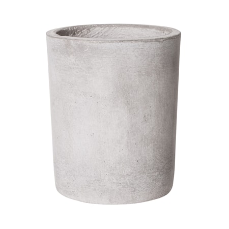 Granit Cylinder Kruka Ø18 cm Betong Grå