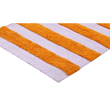 Sugar Matta 60x90 cm Bomull Lila/Orange