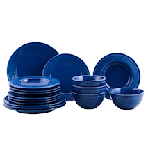 Fålhagen set de porcelana 16 piezas azul
