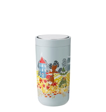 To Go Click to go cup, 0,2 l. – sky – Moomin