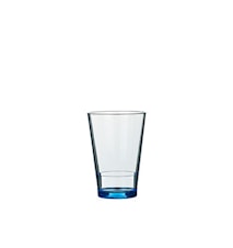 Vattenglas Flow 27,5 cl Retro blå