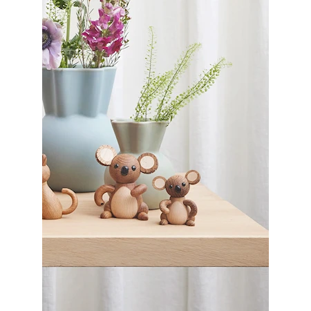 Joey Koala Trädekoration 7,5 cm Ek/Ask