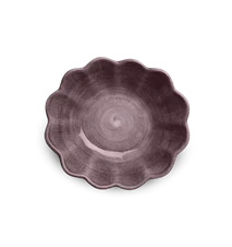 Oyster Skål Liten 18x16 cm Plommon