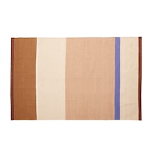 Tæppe Beige/Sand/Brun/Blå