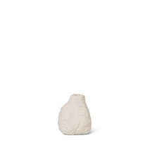 Vulca Mini vase Off-white stone