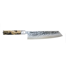 Couteau Ame Kiritsuke manche en mélèze d'Amérique 23 cm