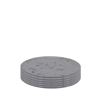Raw Dessertteller 20 cm grau 6St