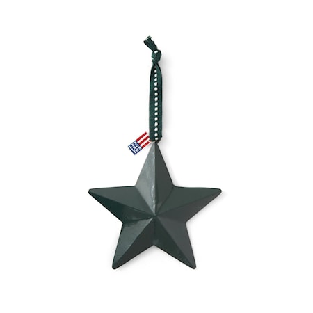 Metal Star Stjärna 12x12cm Grön