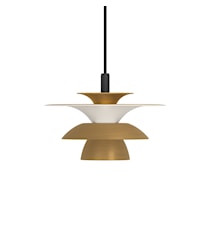 Picasso Vinduspendel messing LED