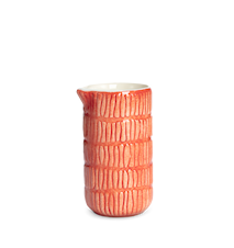 Stripes Melkemugge 30 cl 12,5 cm Oransje