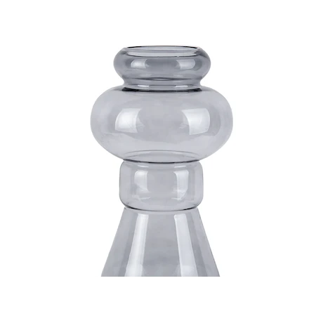 Morgana Vas Glas Medium  Grå