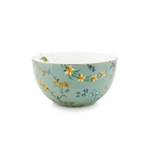 Jolie Skål Flowers Blue Ø12cm