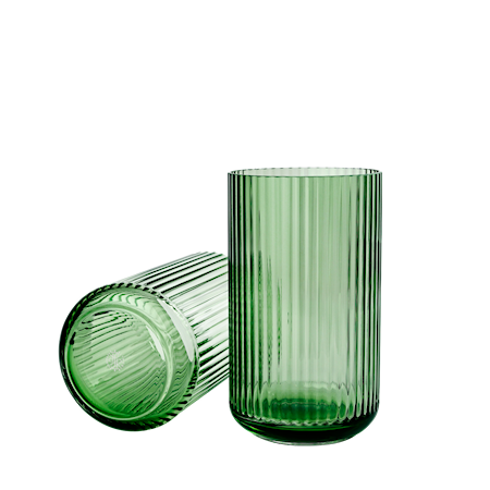Vase Pustet Glas Copenhagen Green 25cm