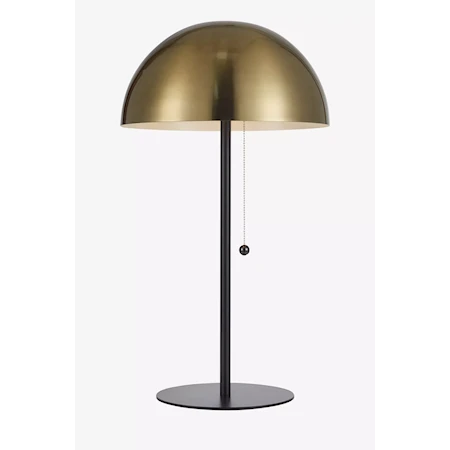 Markslöjd Dome Bordslampa 54 cm Svart/Mässing