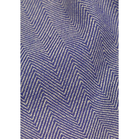 Herringbone Pyyhe 150 x 270 cm Sininen