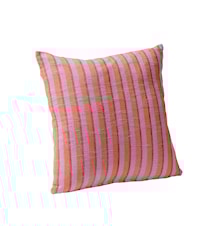 Pude, bomuld, pink/rød/brun