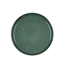 Assiette Gastro noir/vert Ø 27 cm