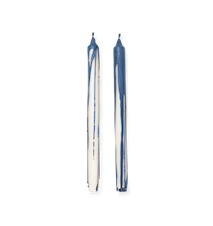Dryp Candles Ljus Set om 2 Deep Blue